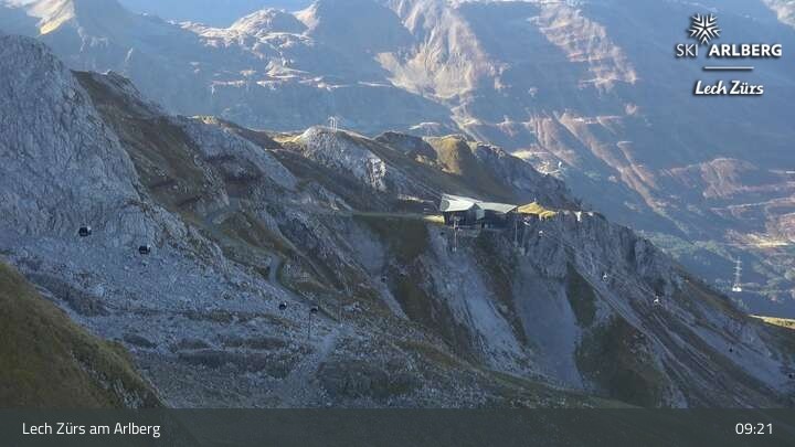 Archiv Foto Webcam Lech Zürs: Trittkopf Bergstation