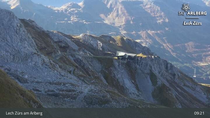 Archiv Foto Webcam Lech Zürs: Trittkopf Bergstation
