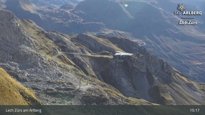 Archiv Foto Webcam Lech Zürs: Trittkopf Bergstation