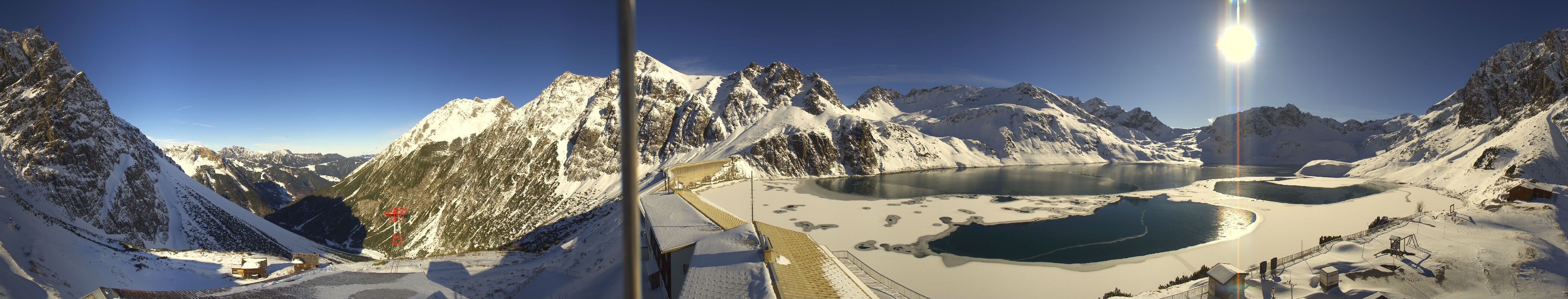 Archiv Foto Webcam Lünersee, Vorarlberg