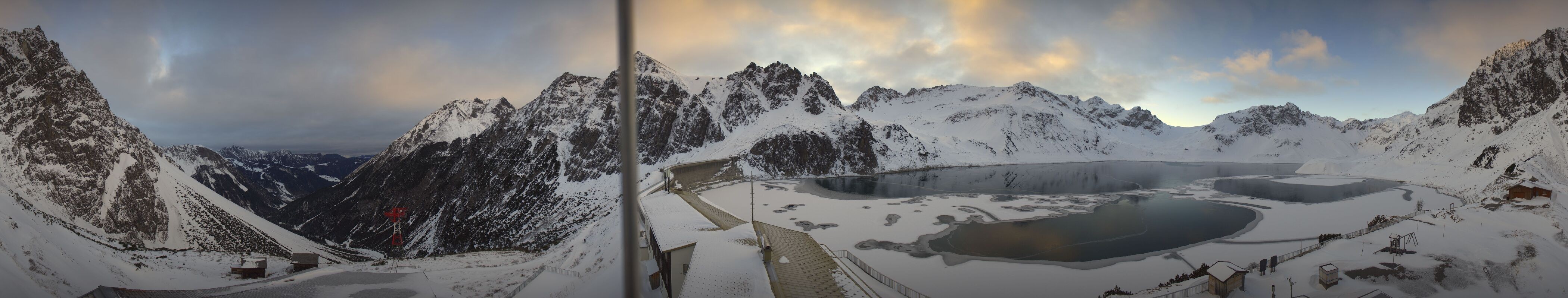 Archiv Foto Webcam Lünersee, Vorarlberg