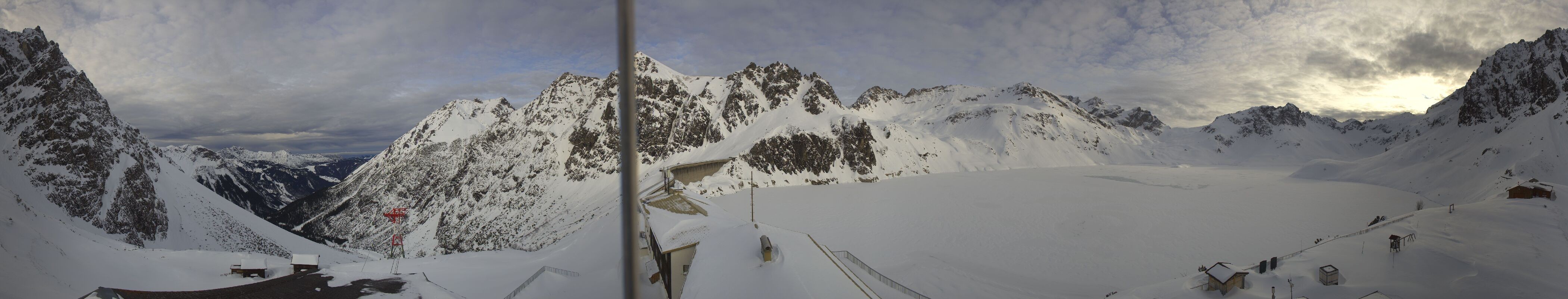 Archiv Foto Webcam Lünersee, Vorarlberg
