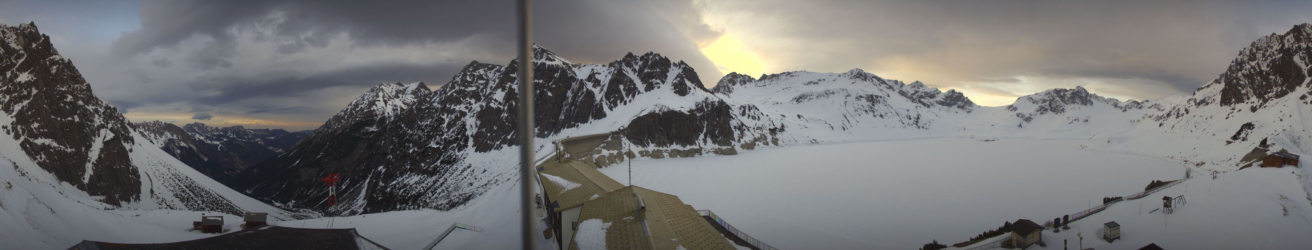 Archiv Foto Webcam Lünersee, Vorarlberg