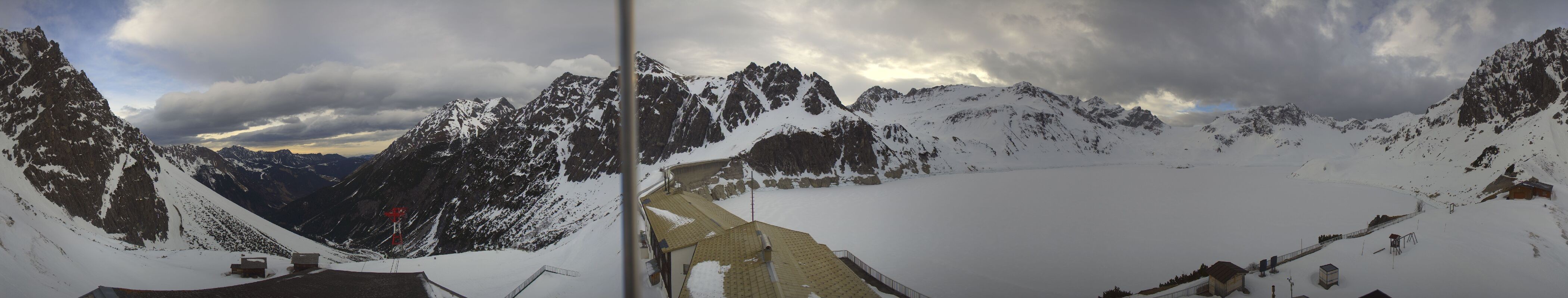 Archiv Foto Webcam Lünersee, Vorarlberg