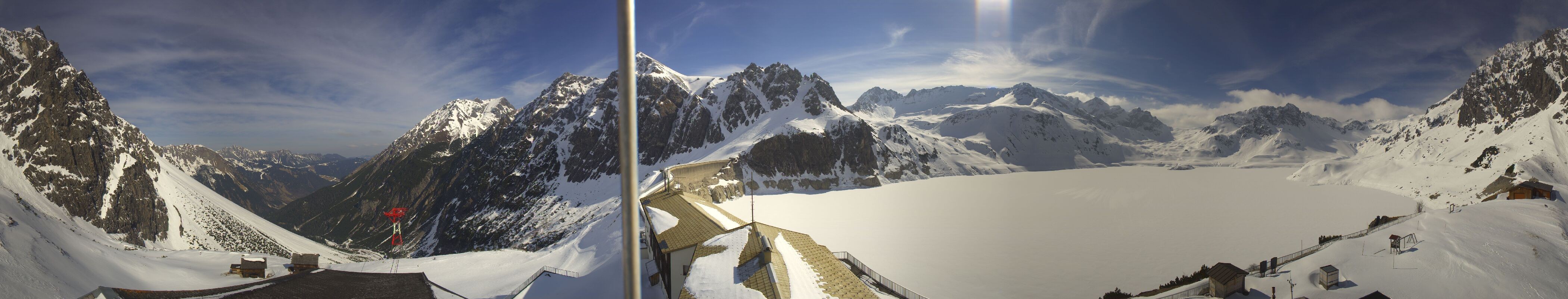 Archiv Foto Webcam Lünersee, Vorarlberg