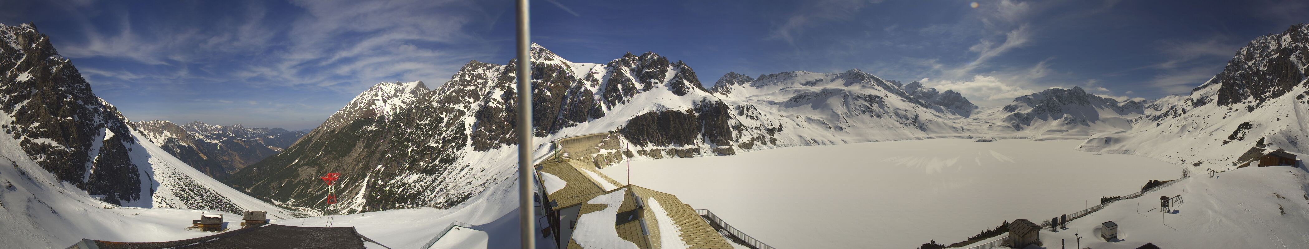Archiv Foto Webcam Lünersee, Vorarlberg