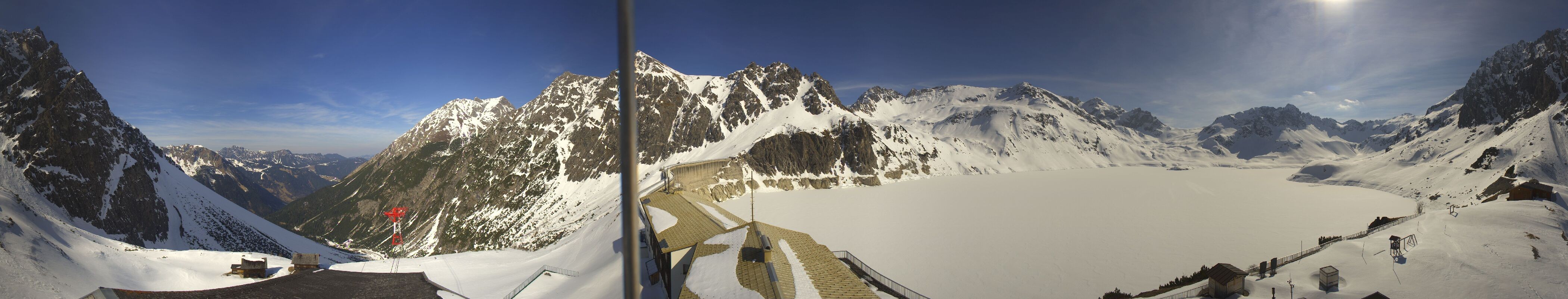 Archiv Foto Webcam Lünersee, Vorarlberg