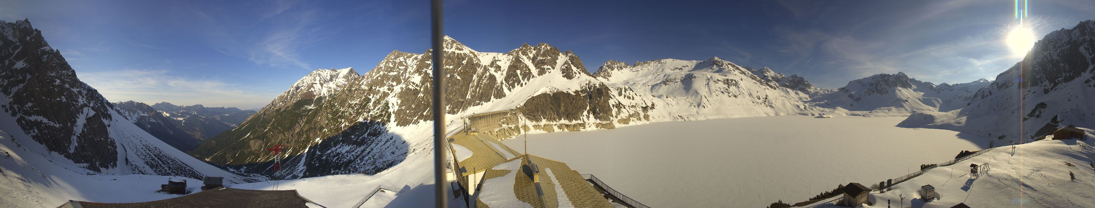 Archiv Foto Webcam Lünersee, Vorarlberg