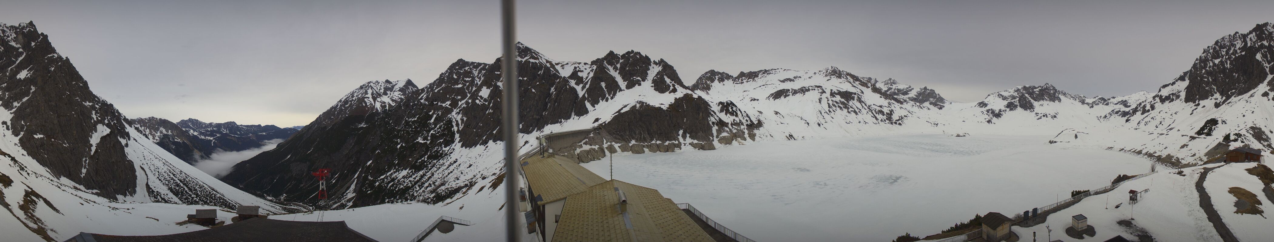 Archiv Foto Webcam Lünersee, Vorarlberg