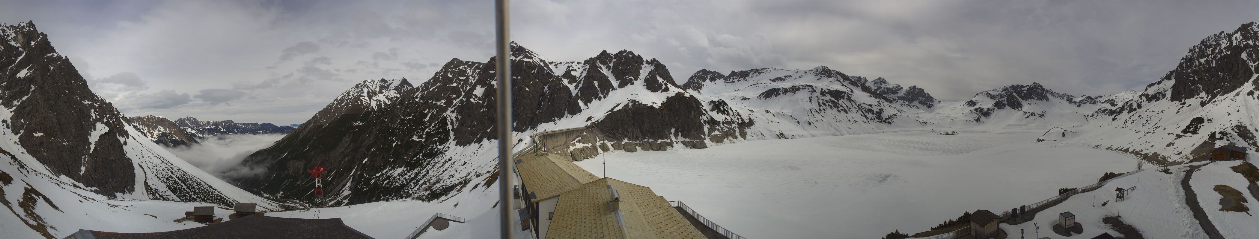 Archiv Foto Webcam Lünersee, Vorarlberg