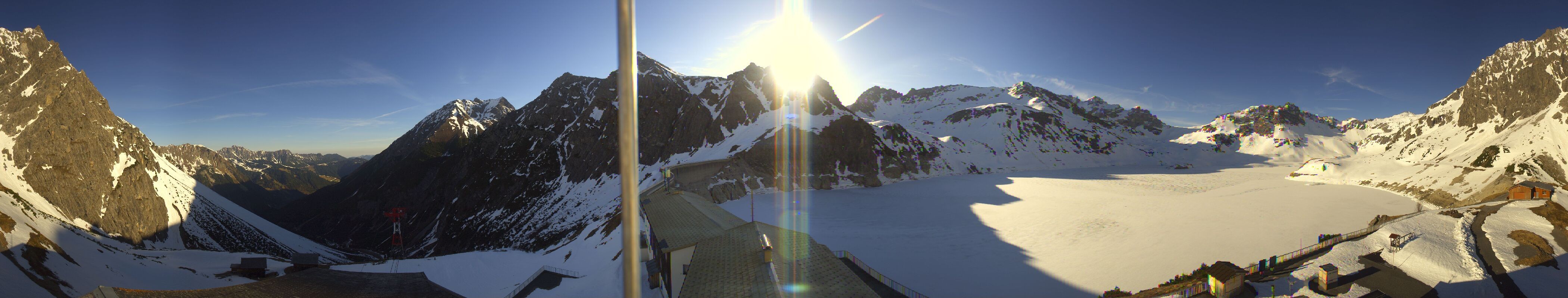 Archiv Foto Webcam Lünersee, Vorarlberg