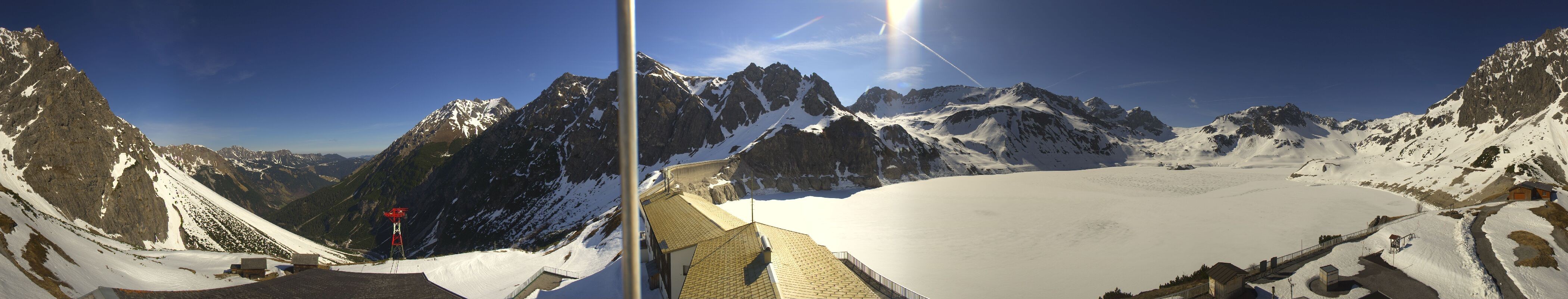 Archiv Foto Webcam Lünersee, Vorarlberg