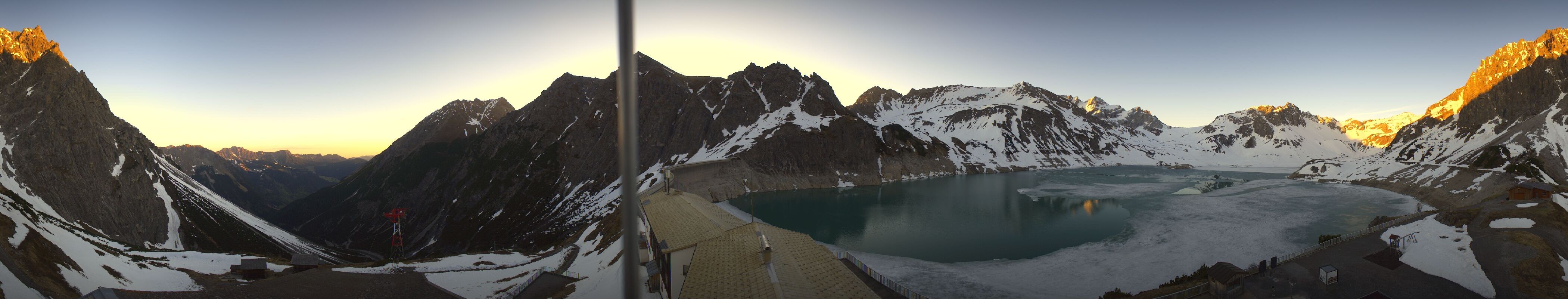 Archiv Foto Webcam Lünersee, Vorarlberg