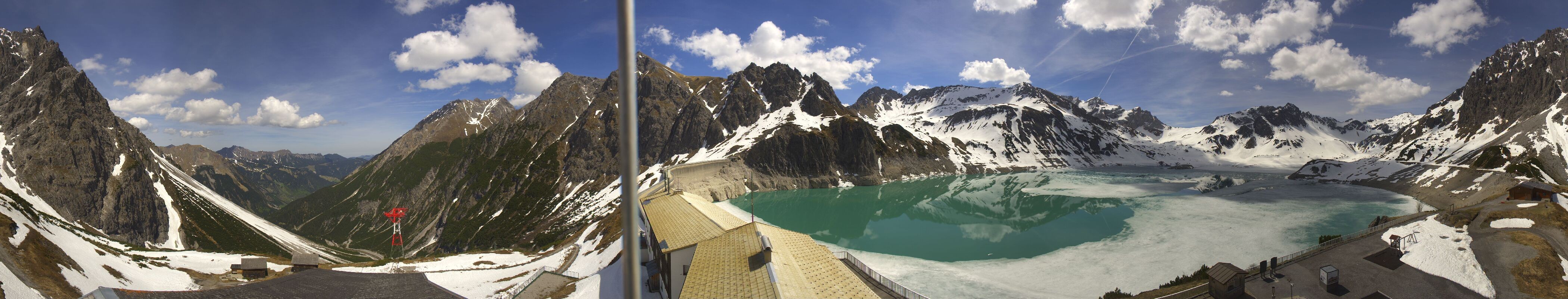 Archiv Foto Webcam Lünersee, Vorarlberg
