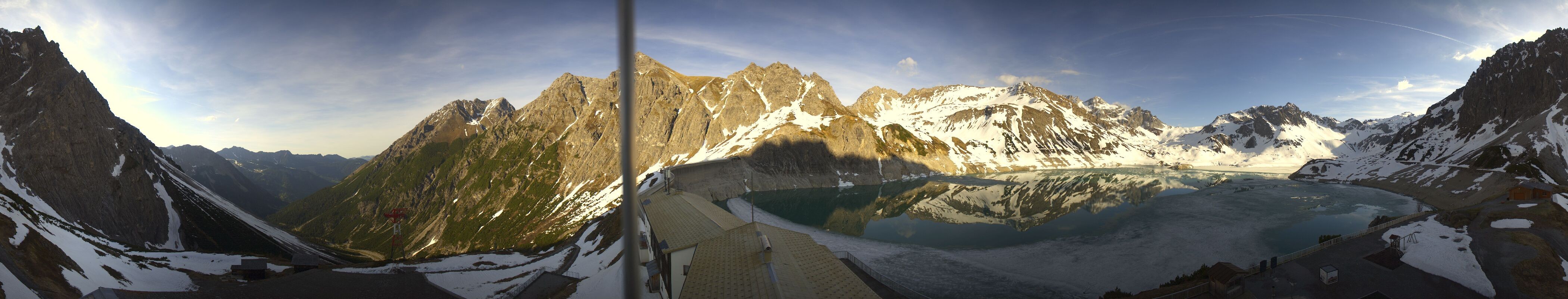 Archiv Foto Webcam Lünersee, Vorarlberg
