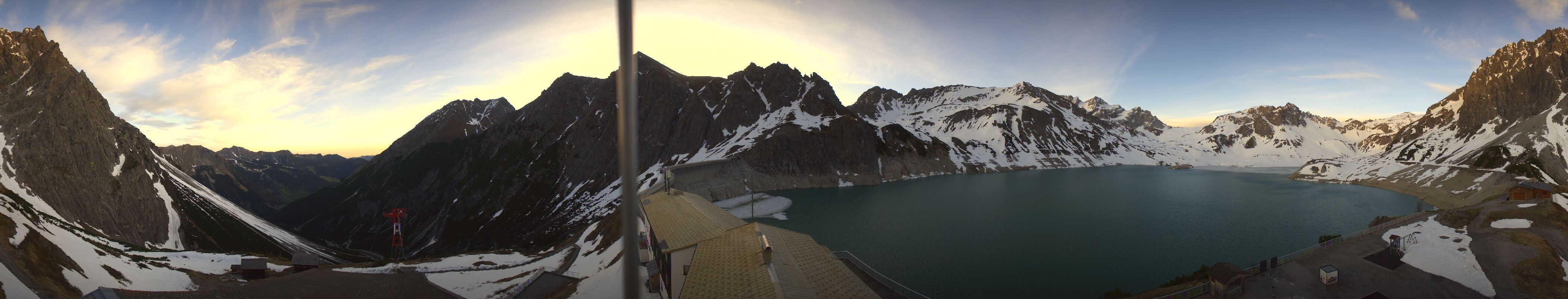 Archiv Foto Webcam Lünersee, Vorarlberg