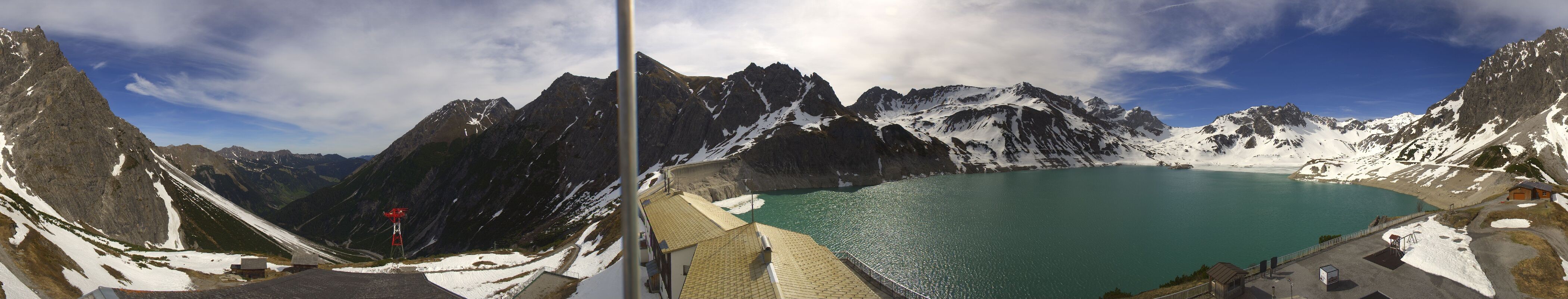 Archiv Foto Webcam Lünersee, Vorarlberg