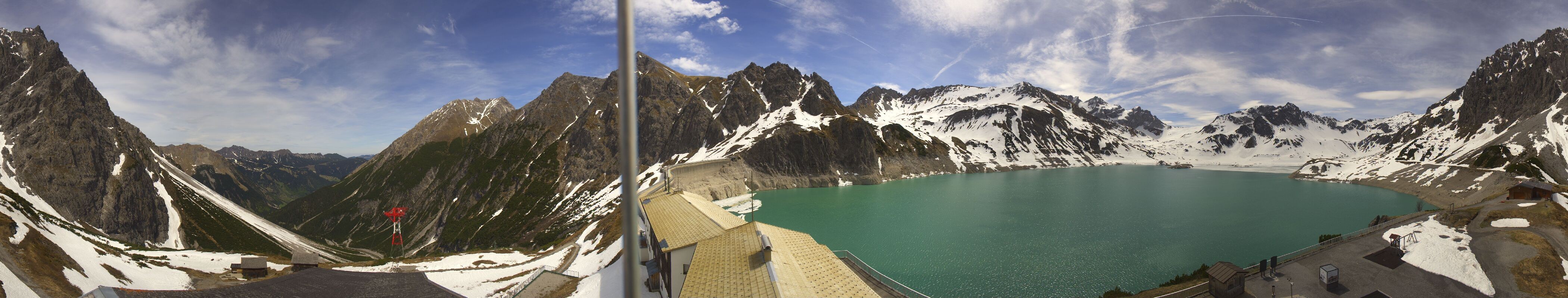 Archiv Foto Webcam Lünersee, Vorarlberg