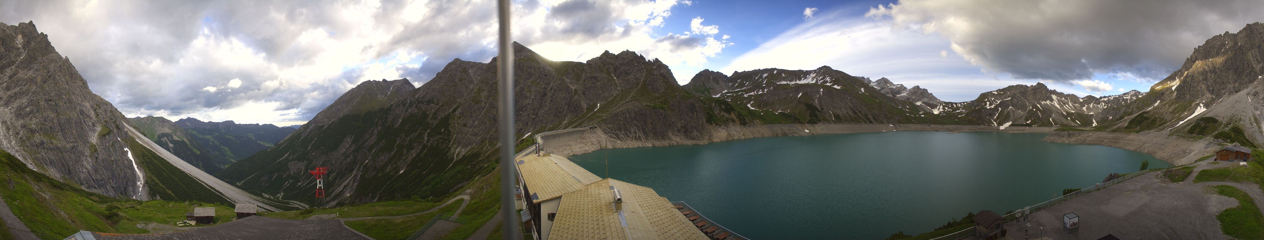 Archiv Foto Webcam Lünersee, Vorarlberg