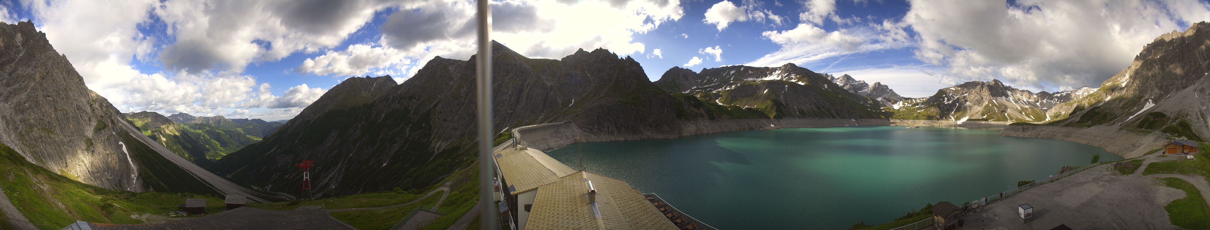 Archiv Foto Webcam Lünersee, Vorarlberg