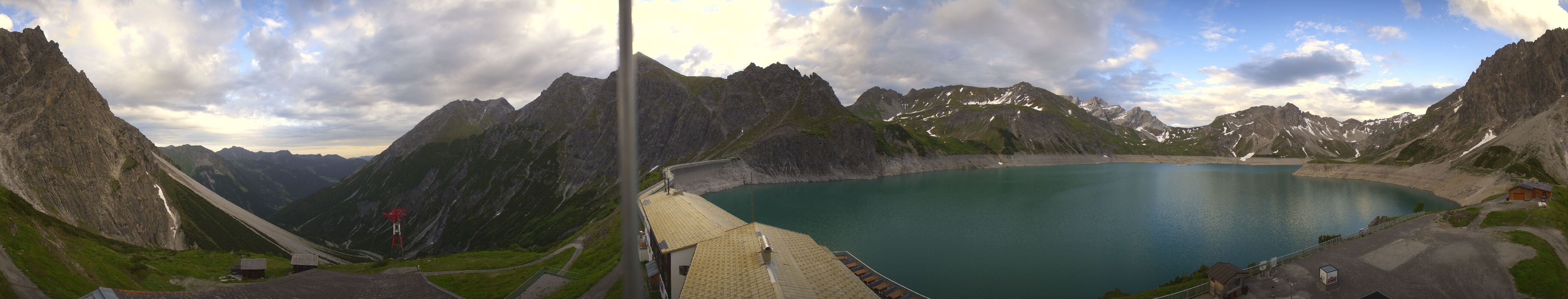 Archiv Foto Webcam Lünersee, Vorarlberg