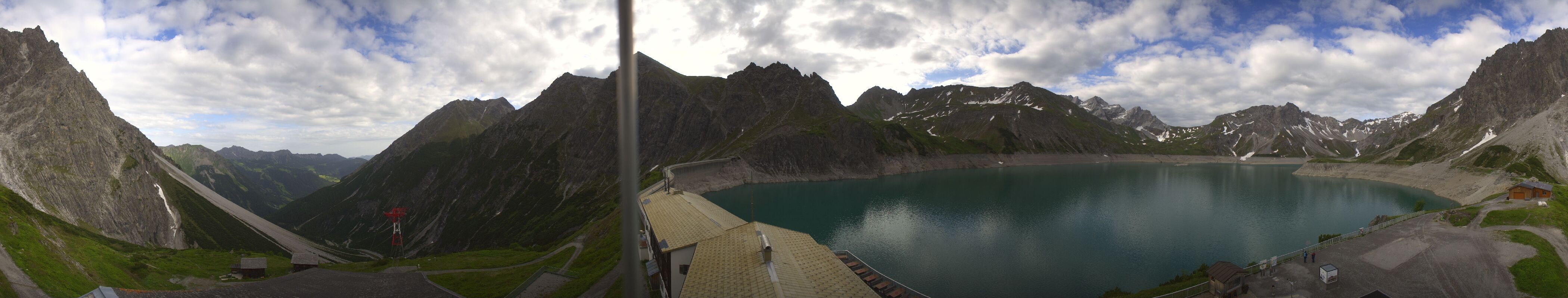 Archiv Foto Webcam Lünersee, Vorarlberg