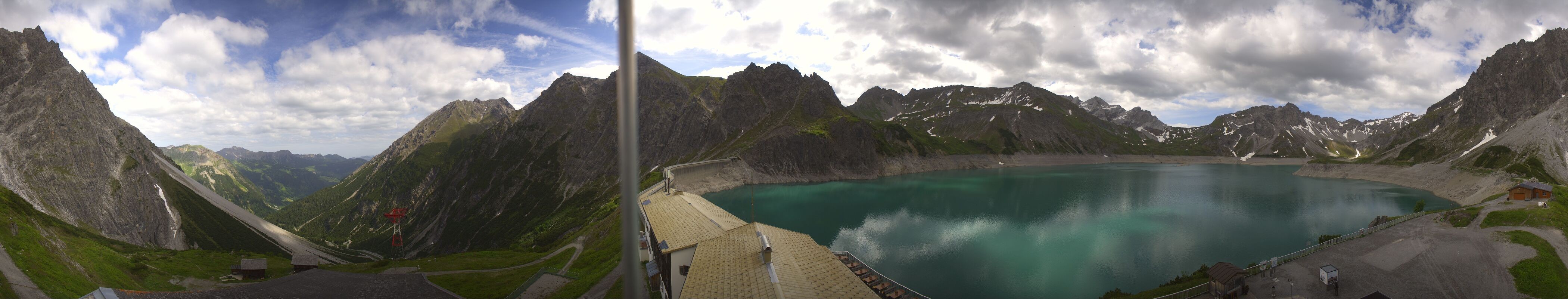 Archiv Foto Webcam Lünersee, Vorarlberg