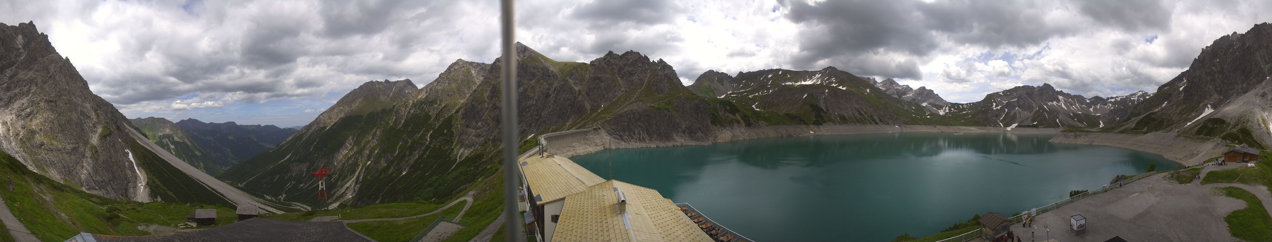 Archiv Foto Webcam Lünersee, Vorarlberg