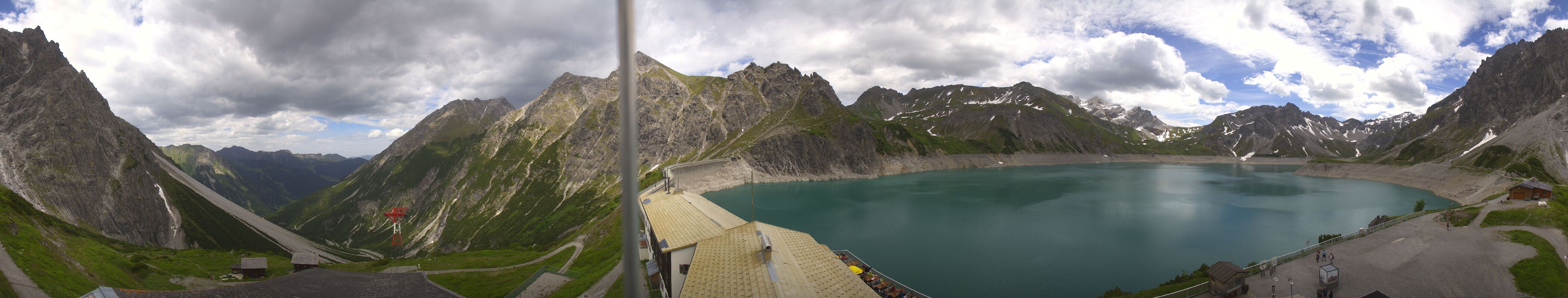 Archiv Foto Webcam Lünersee, Vorarlberg