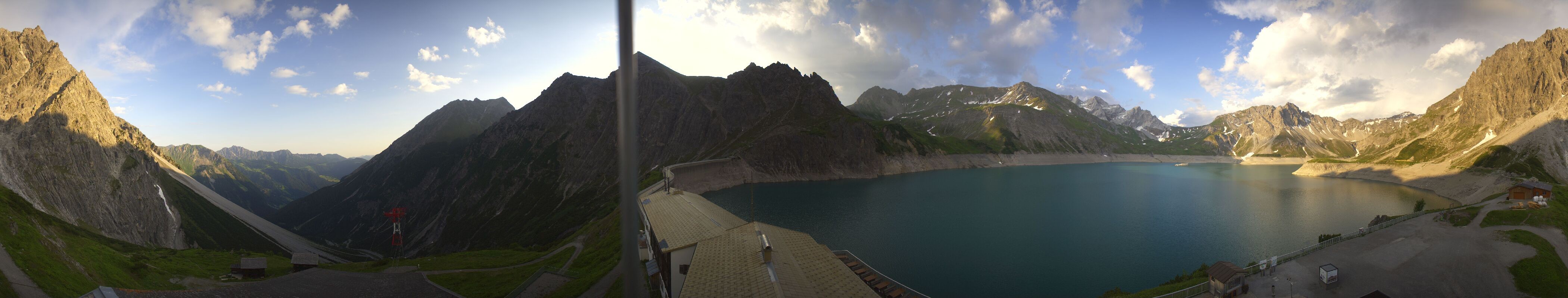 Archiv Foto Webcam Lünersee, Vorarlberg