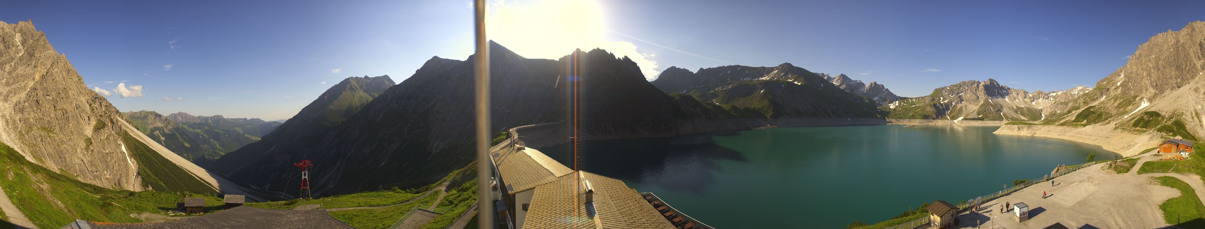 Archiv Foto Webcam Lünersee, Vorarlberg
