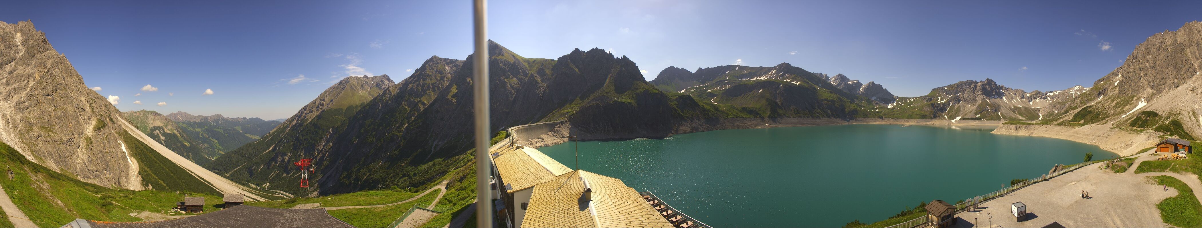 Archiv Foto Webcam Lünersee, Vorarlberg