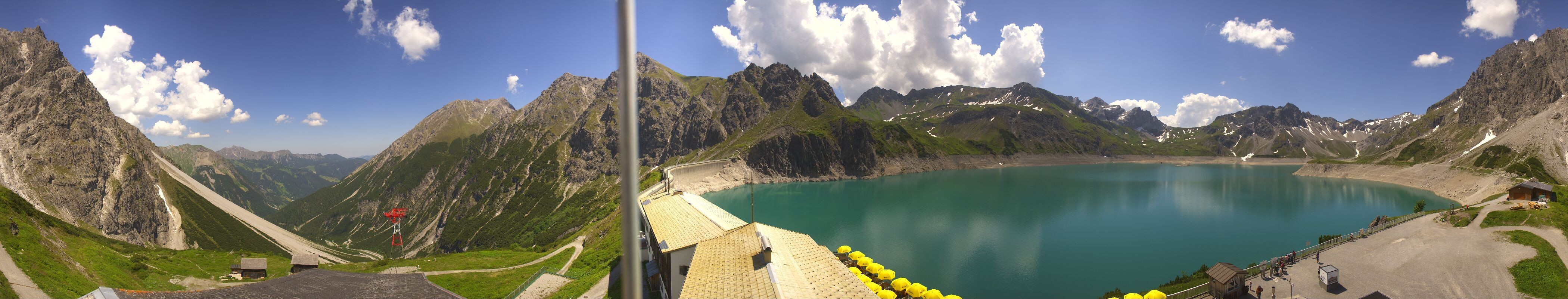 Archiv Foto Webcam Lünersee, Vorarlberg