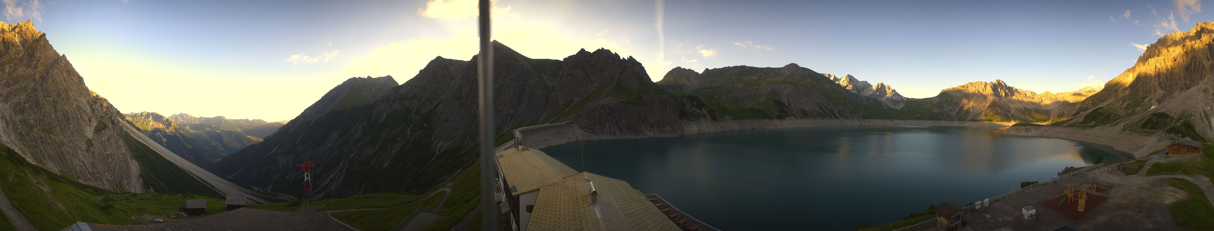 Archiv Foto Webcam Lünersee, Vorarlberg
