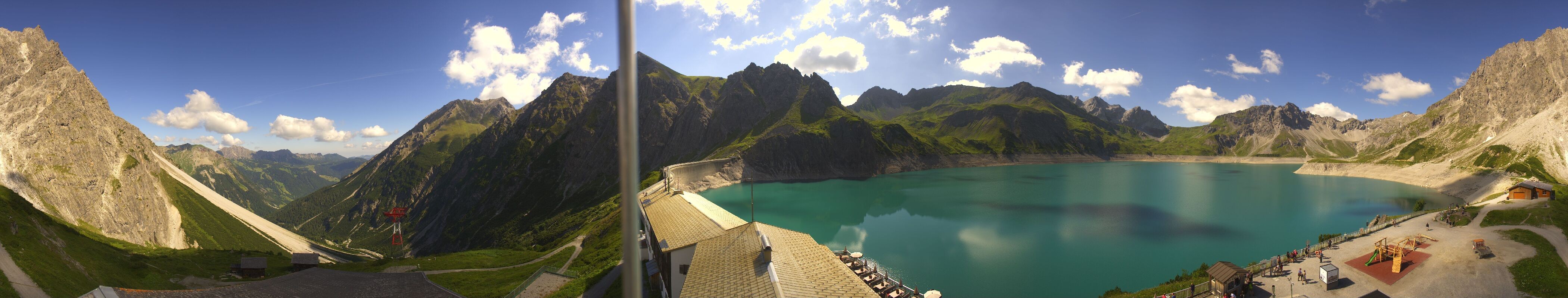 Archiv Foto Webcam Lünersee, Vorarlberg