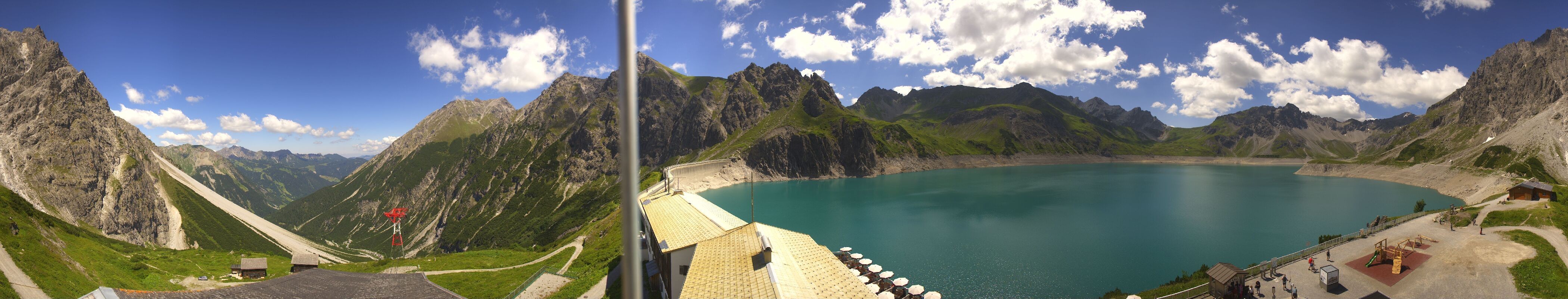 Archiv Foto Webcam Lünersee, Vorarlberg