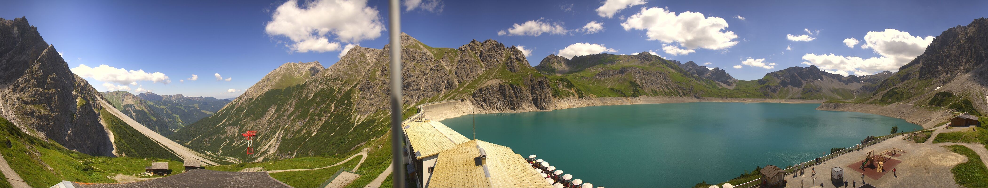 Archiv Foto Webcam Lünersee, Vorarlberg