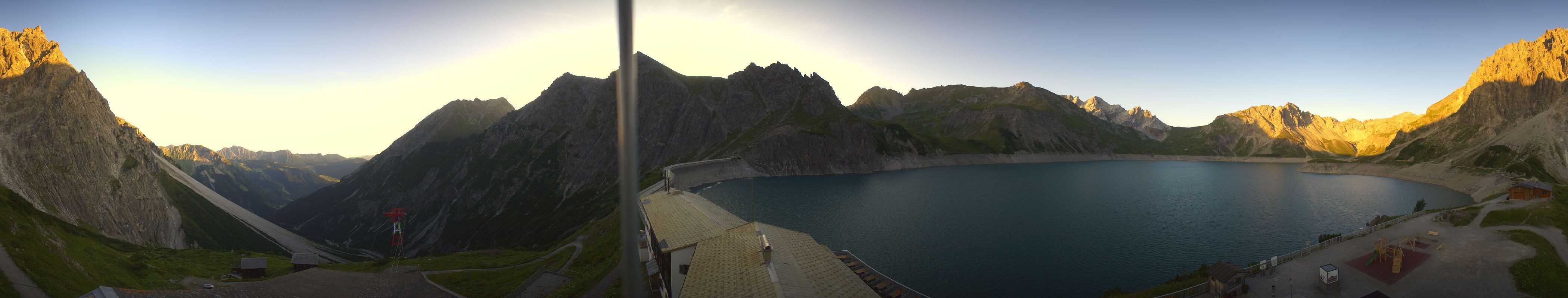 Archiv Foto Webcam Lünersee, Vorarlberg