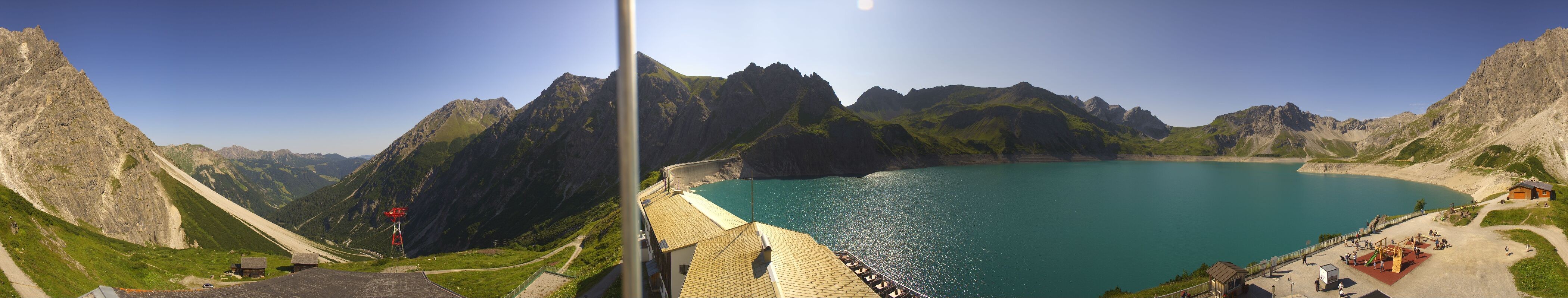 Archiv Foto Webcam Lünersee, Vorarlberg