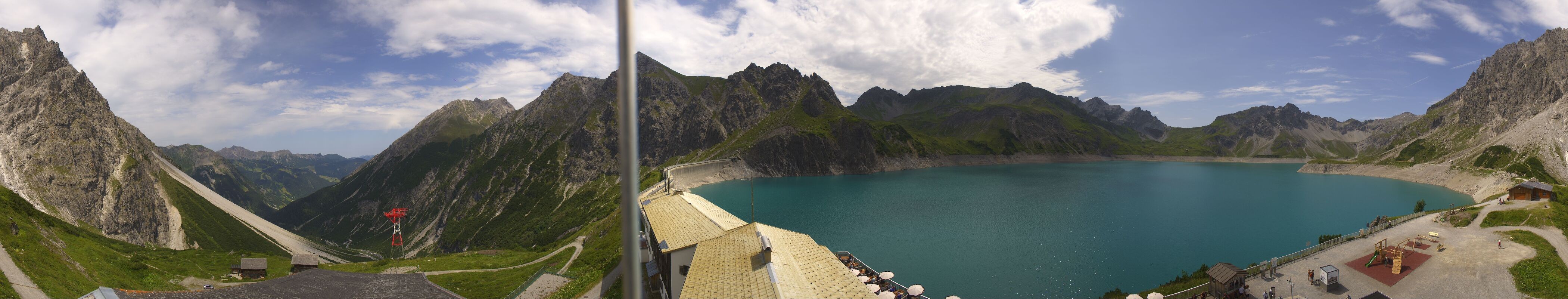 Archiv Foto Webcam Lünersee, Vorarlberg