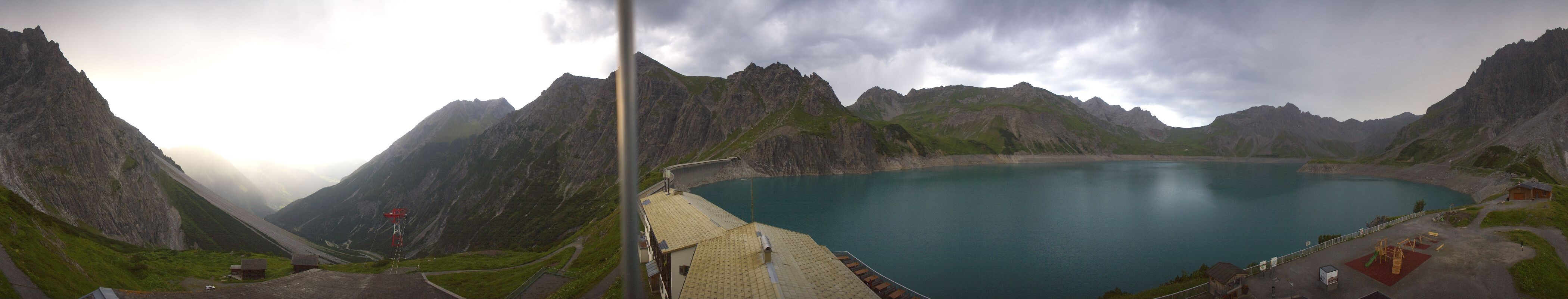 Archiv Foto Webcam Lünersee, Vorarlberg