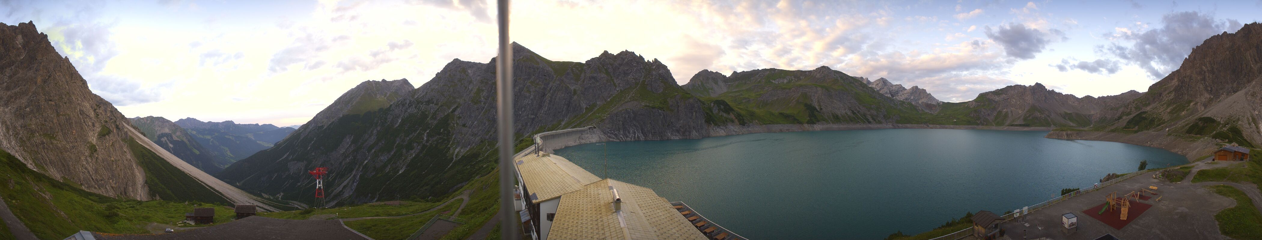 Archiv Foto Webcam Lünersee, Vorarlberg