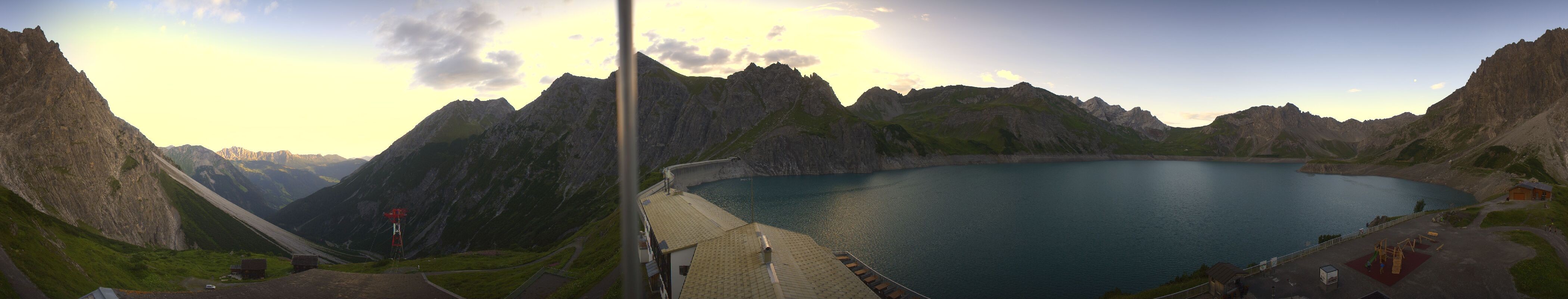 Archiv Foto Webcam Lünersee, Vorarlberg
