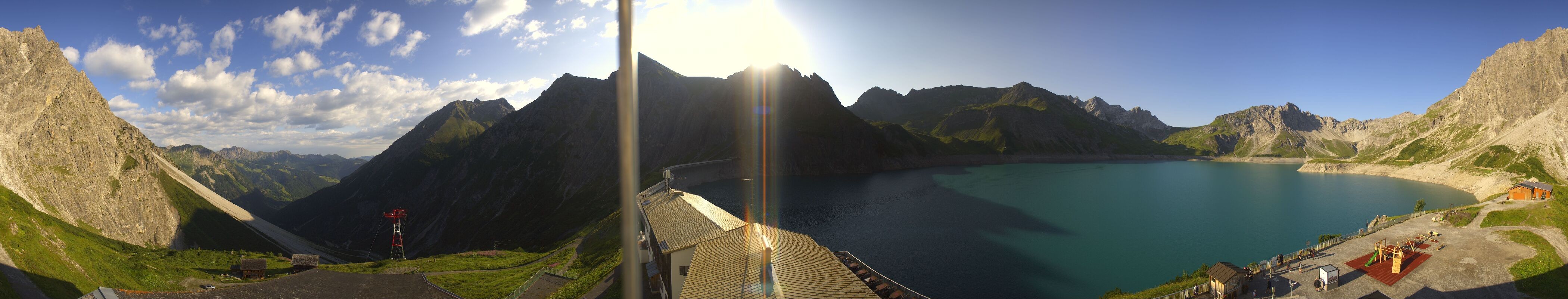 Archiv Foto Webcam Lünersee, Vorarlberg