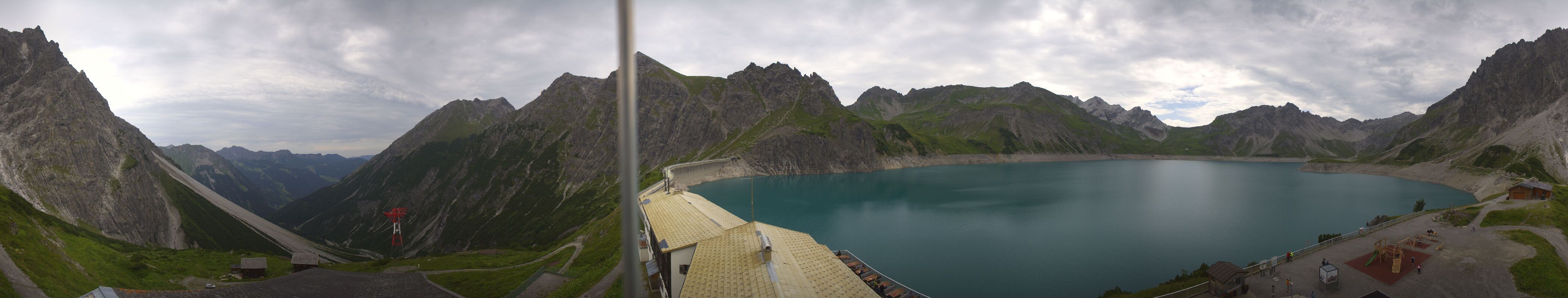 Archiv Foto Webcam Lünersee, Vorarlberg