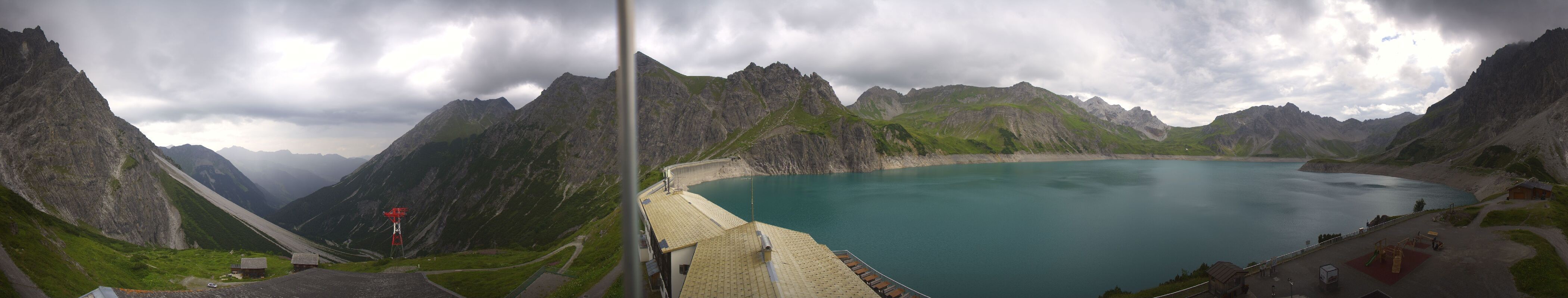 Archiv Foto Webcam Lünersee, Vorarlberg