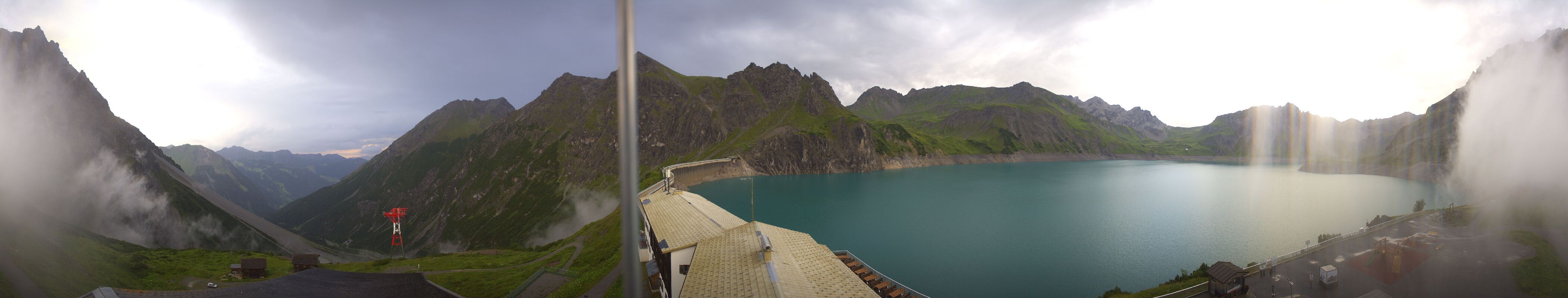 Archiv Foto Webcam Lünersee, Vorarlberg