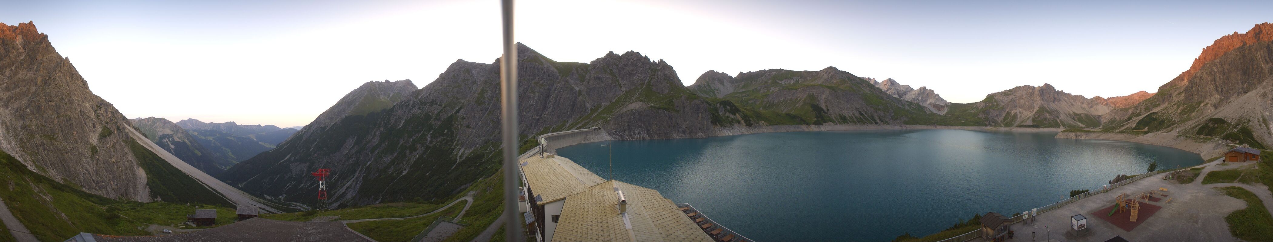 Archiv Foto Webcam Lünersee, Vorarlberg