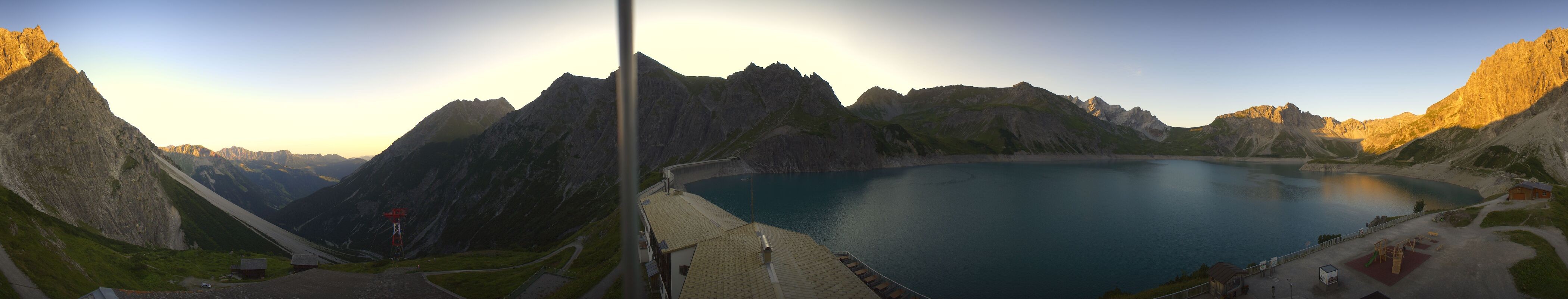 Archiv Foto Webcam Lünersee, Vorarlberg