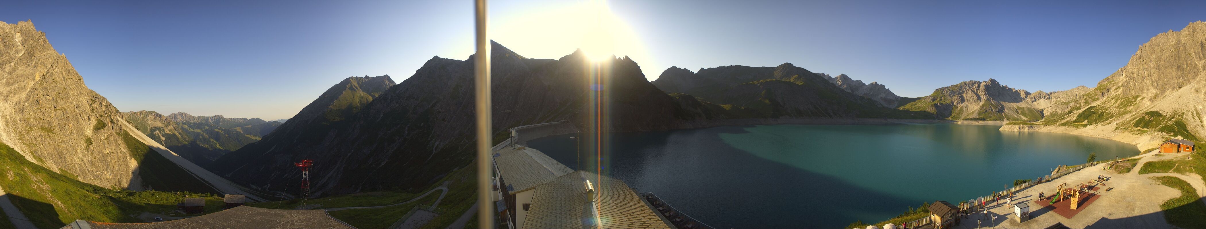 Archiv Foto Webcam Lünersee, Vorarlberg